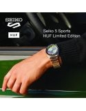 Seiko 5 Sports SKX HUF Automatic Limited Edition SRPL33K1 - Zegarki SEIKO