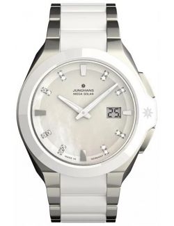 Junghans Spektrum Mega Solar Ladies Diamonds 15/1501.44 - Zegarki JUNGHANS