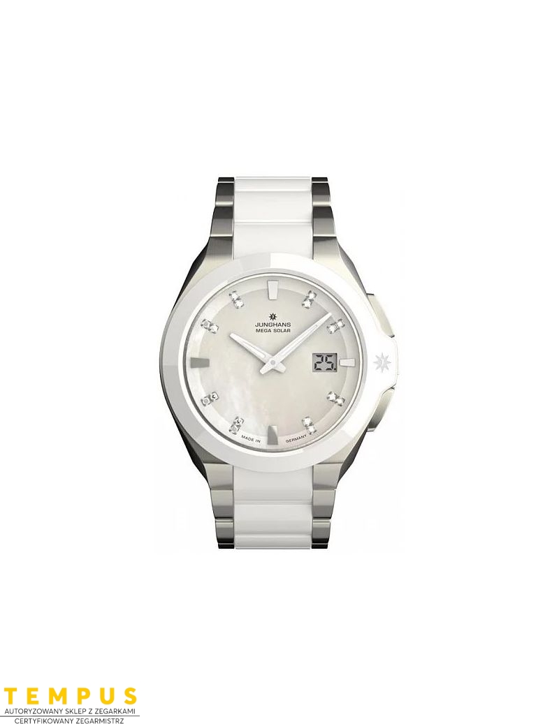 Junghans Spektrum Mega Solar Ladies Diamonds 15/1501.44 - Zegarki JUNGHANS Junghans Spektrum Mega Solar Ladies Diamonds 15/1501.44 - Zegarki JUNGHANS