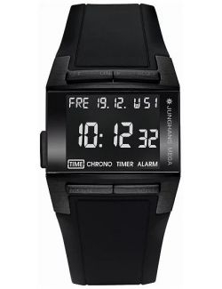 Junghans Mega 1000 Black 26/4800.25 - Zegarki JUNGHANS