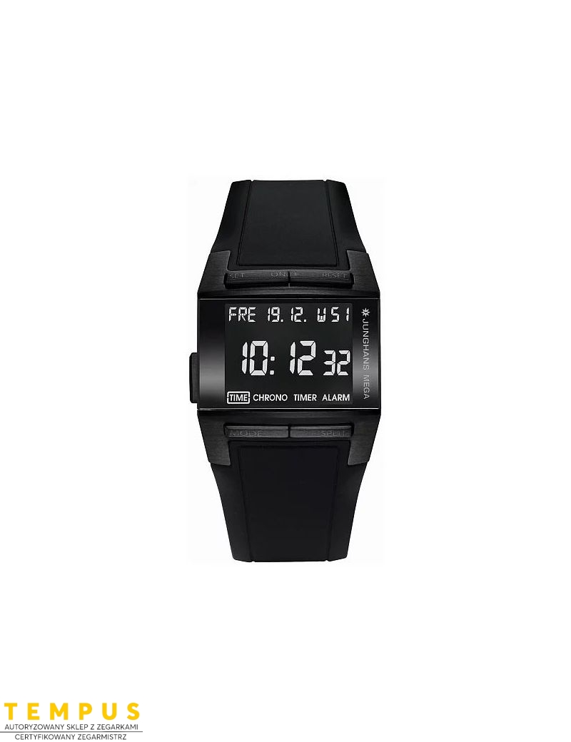 Junghans Mega 1000 Black 26/4800.25 - Zegarki JUNGHANS Junghans Mega 1000 Black 26/4800.25 - Zegarki JUNGHANS