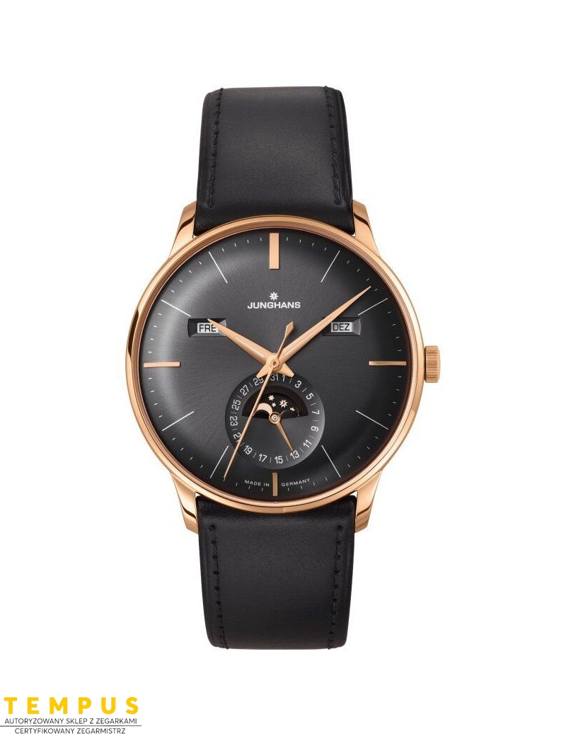 Junghans Meister Kalender Moonphase Ger. Day/month 27/7504.02 - Zegarki JUNGHANS Junghans Meister Kalender Moonphase Ger. Day/month 27/7504.02 - Zegarki JUNGHANS
