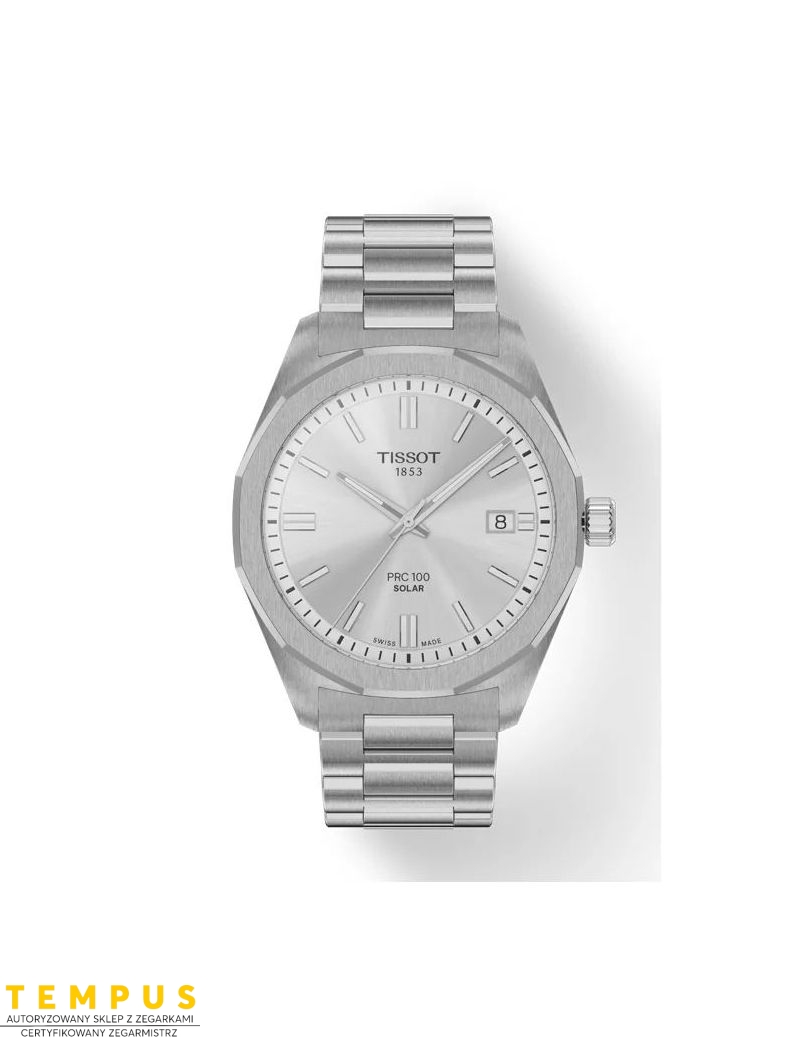 Tissot PRC 100 Solar Quartz 39mm T151.422.11.031.00 - Zegarki TISSOT