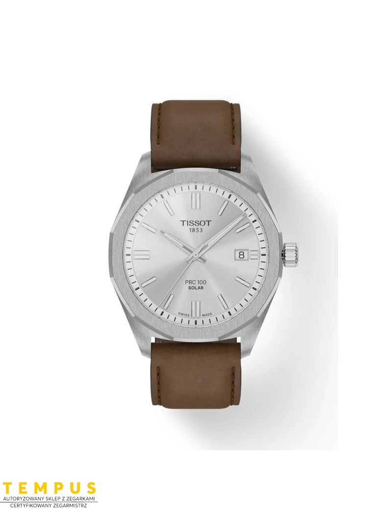 Tissot PRC 100 Solar Quartz 39mm T151.422.16.031.00 - Zegarki TISSOT
