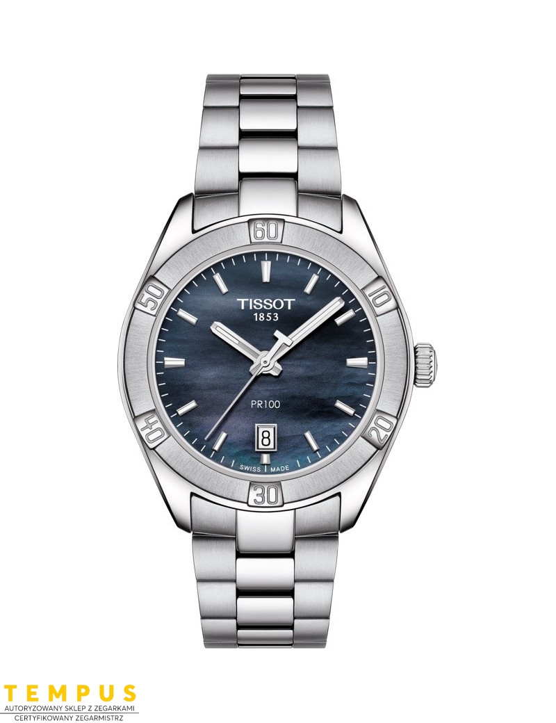 Tissot PR 100 SPORT CHIC Quartz Lady T101.910.11.121.00 - Zegarki TISSOT