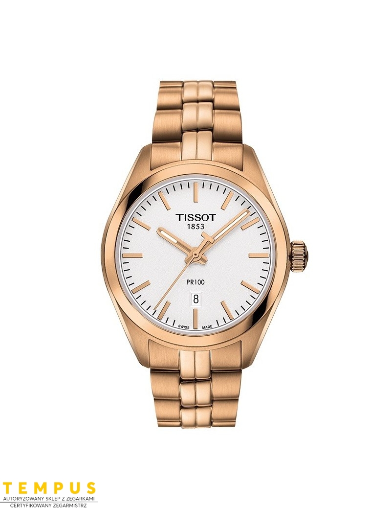 Tissot PR 100 Quartz Lady T101.210.33.031.01 - Zegarki TISSOT Tissot PR 100 Quartz Lady T101.210.33.031.01 - Zegarki TISSOT