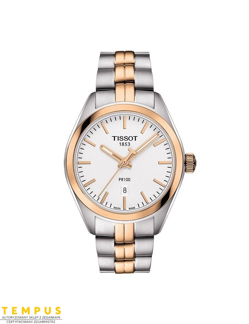 Tissot PR 100 Quartz Lady T101.210.22.031.01 - Zegarki TISSOT Tissot PR 100 Quartz Lady T101.210.22.031.01 - Zegarki TISSOT