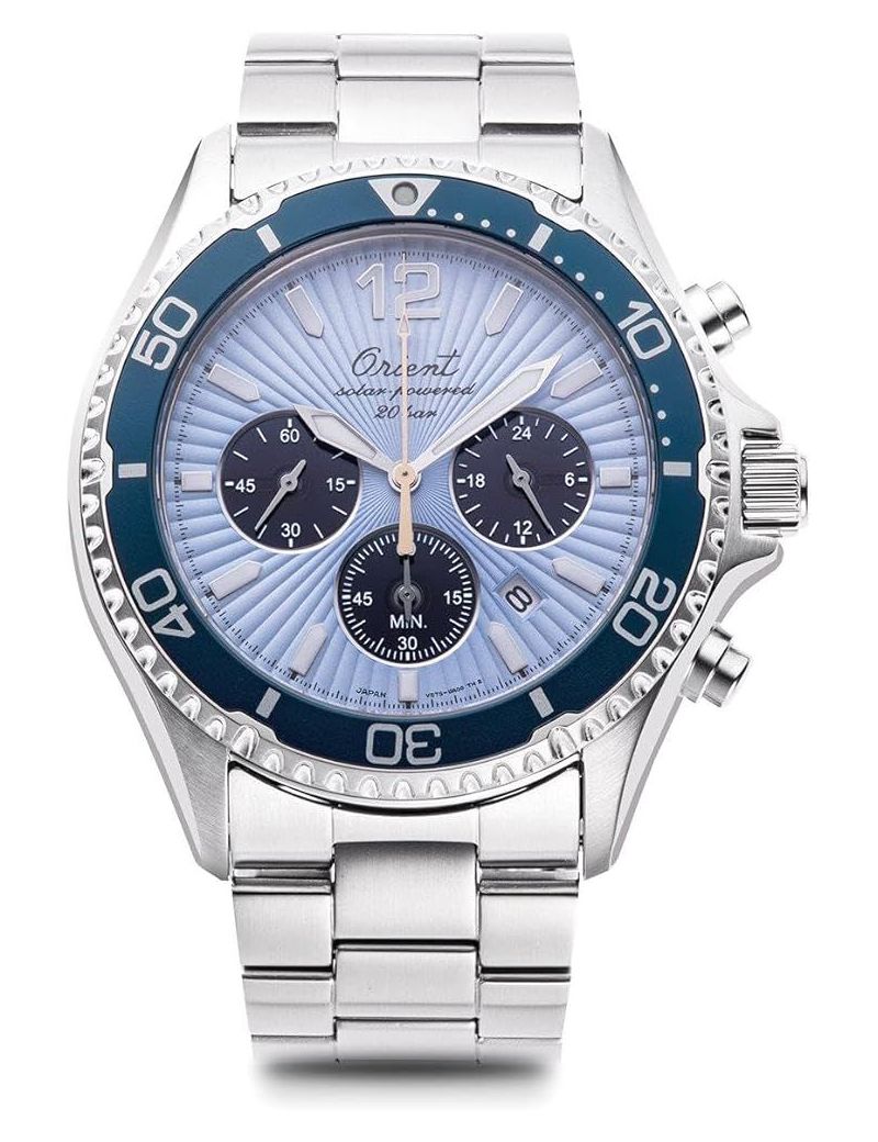 Orient Mako Solar Chronograph Anniversary Limited Edition 75th RA-TX0210L10B - Zegarki ORIENT