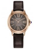 Zegarek damski na pasku Citizen Lady Ceci EM1163-09X Eco Drive