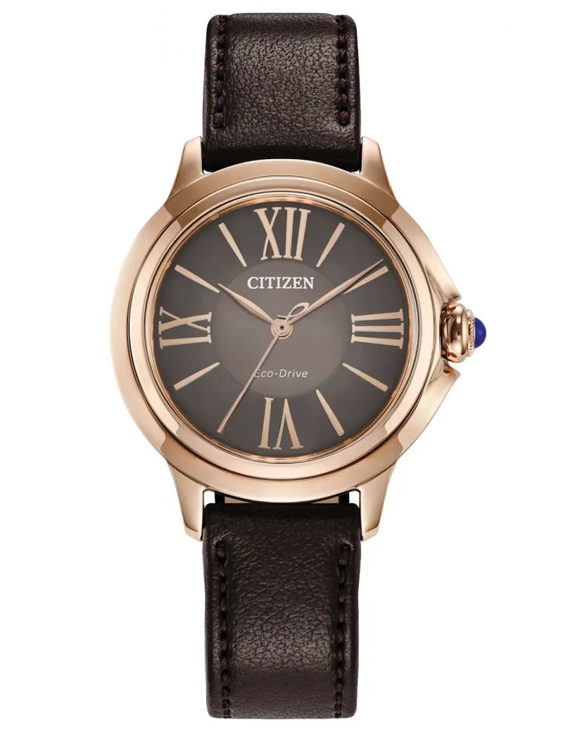 Zegarek damski na pasku Citizen Lady Ceci EM1163-09X Eco Drive