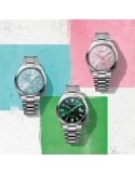 Zegarek na bransolecie dla kobiet i mężczyzn Citizen Tsuyosa Mechanical 37mm NJ0200-50L Tiffany Blue