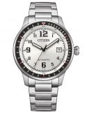 Zegarek na bransolecie dla mężczyzn Citizen Urban Military Mechanical NJ0190-51A