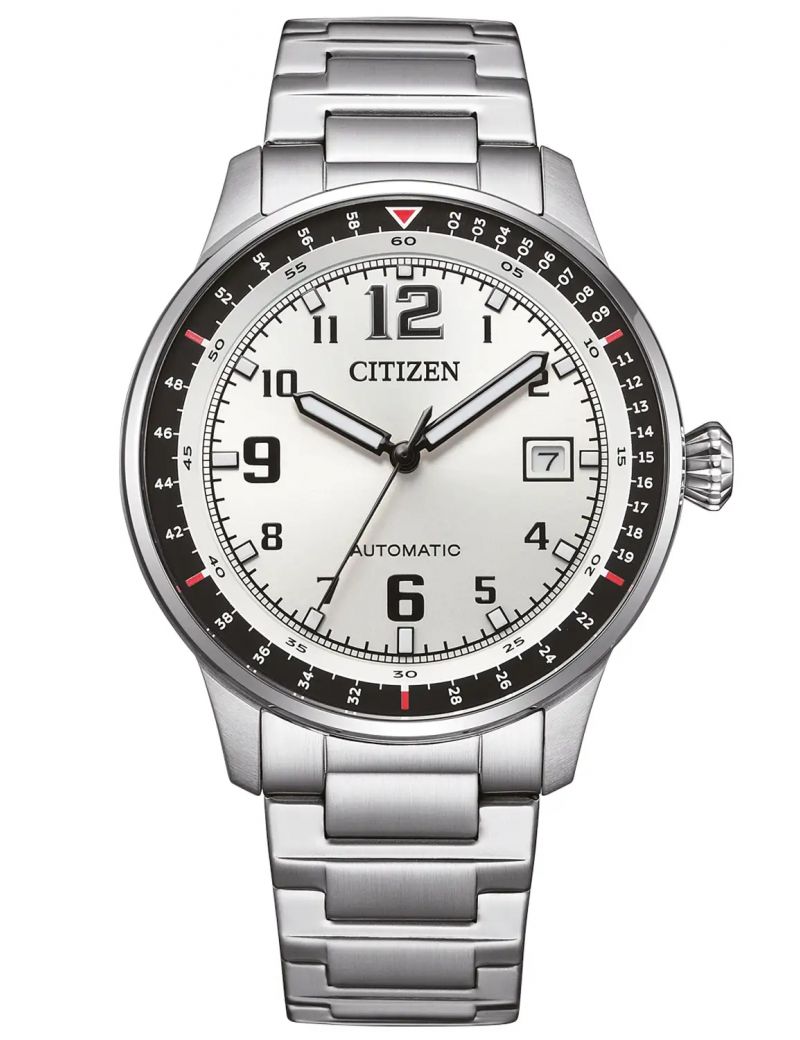 Zegarek na bransolecie dla mężczyzn Citizen Urban Military Mechanical NJ0190-51A Zegarek na bransolecie dla mężczyzn Citizen Urban Military Mechanical NJ0190-51A
