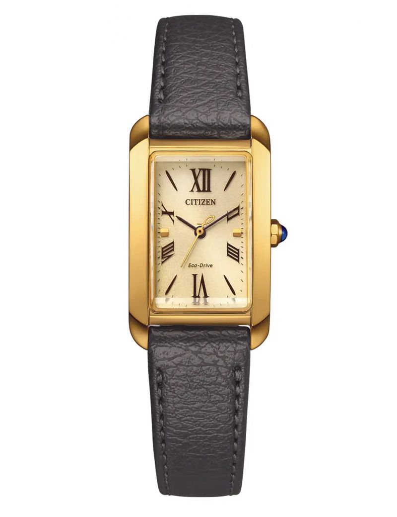 Prostokątny zegarek damski Citizen Lady Rectangular EW5622-09P
