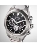 Tytanowy zegarek męski na bransolecie Citizen Super Titanium Zenshin Senkei CA4690-51E