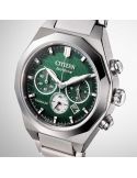Tytanowy zegarek męski na bransolecie Citizen Super Titanium Zenshin Senkei CA4691-59X