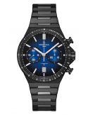 Czarny zegarek męski na bransolecie Certina DS-7 Chrono Automatic 