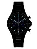 Czarny zegarek męski na bransolecie Certina DS-7 Chrono Automatic 