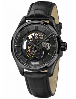 Szwajcarski zegarek męski Epos Passion 3501.139.25.15.25 Skeleton z szafirowym szkłem