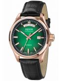 Szwajcarski zegarek męski Epos Passion 3501.142.24.93.25 Day Date z szafirowym szkłem