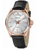 Szwajcarski zegarek męski Epos Passion 3501.142.24.98.25 Day Date z szafirowym szkłem