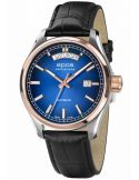 Szwajcarski zegarek męski Epos Passion 3501.142.34.96.25 Day Date z szafirowym szkłem