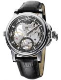 Szwajcarski zegarek męski Epos 3429.195.20.55.25 Skeleton Black z szafirowym szkłem