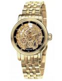 Elegancki zegarek damski Epos Ladies 4390.156.22.25.32 Skeleton z szafirowym szkłem Swiss Made