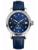 Elegancki zegarek damski Epos Ladies 4390.152.20.96.16 Diamonds North Star z szafirowym szkłem Swiss Made