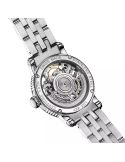 Elegancki zegarek damski Epos Ladies 4390.155.20.25.30 Skeleton z szafirowym szkłem Swiss Made
