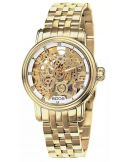 Elegancki zegarek damski Epos Ladies 4390.156.22.20.32 Skeleton z szafirowym szkłem Swiss Made