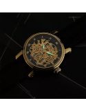 Elegancki zegarek damski Epos Ladies 4390.156.22.25.15 Skeleton z szafirowym szkłem Swiss Made