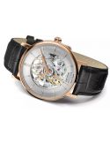 Szwajcarski zegarek męski Epos Originale 3437.135.24.18.25 Skeleton PVD z szafirowym szkłem