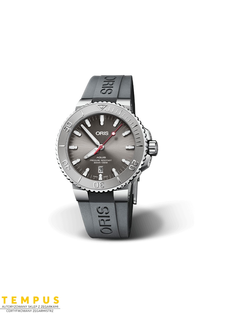Zegarek sportowy męski Oris Aquis Date Relief 01 733 7730 4153-07 4 24 63Eb 43.