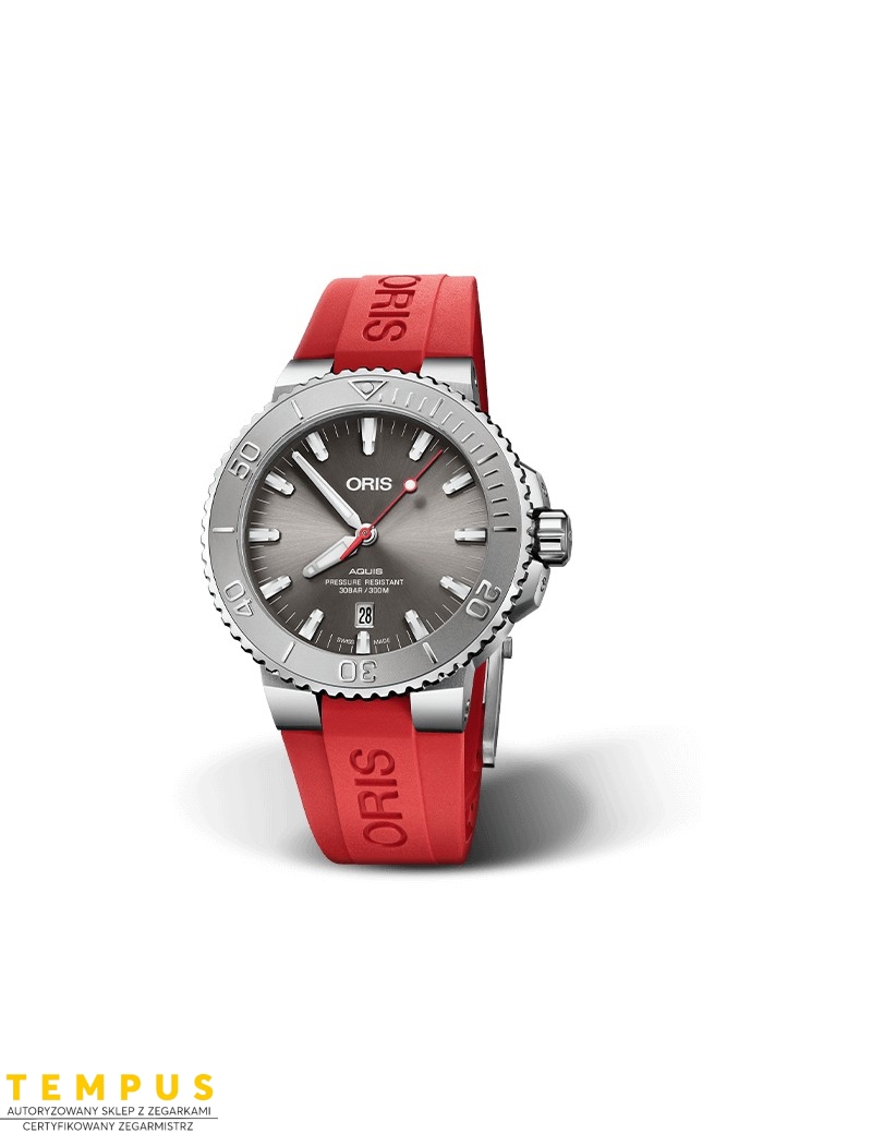 Zegarek sportowy męski Oris Aquis Date Relief 01 733 7730 4153-07 4 24 66Eb 43. Zegarek sportowy męski Oris Aquis Date Relief 01 733 7730 4153-07 4 24 66Eb 43.