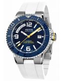 Profesjonalny zegarek męski do nurkowania 500m Epos Sportive 3441.142.96.96.50 Diver Day Date Swiss Made