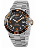 Profesjonalny zegarek męski do nurkowania 500m Epos Sportive 3441.142.99.92.30 Diver Day Date Swiss Made