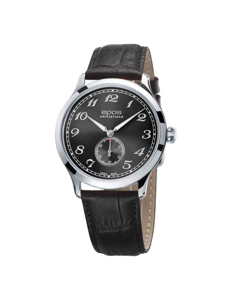 Szwajcarski zegarek męski Epos Originale 3408.208.20.34.15 z szafirowym szkłem Szwajcarski zegarek męski Epos Originale 3408.208.20.34.15 z szafirowym szkłem