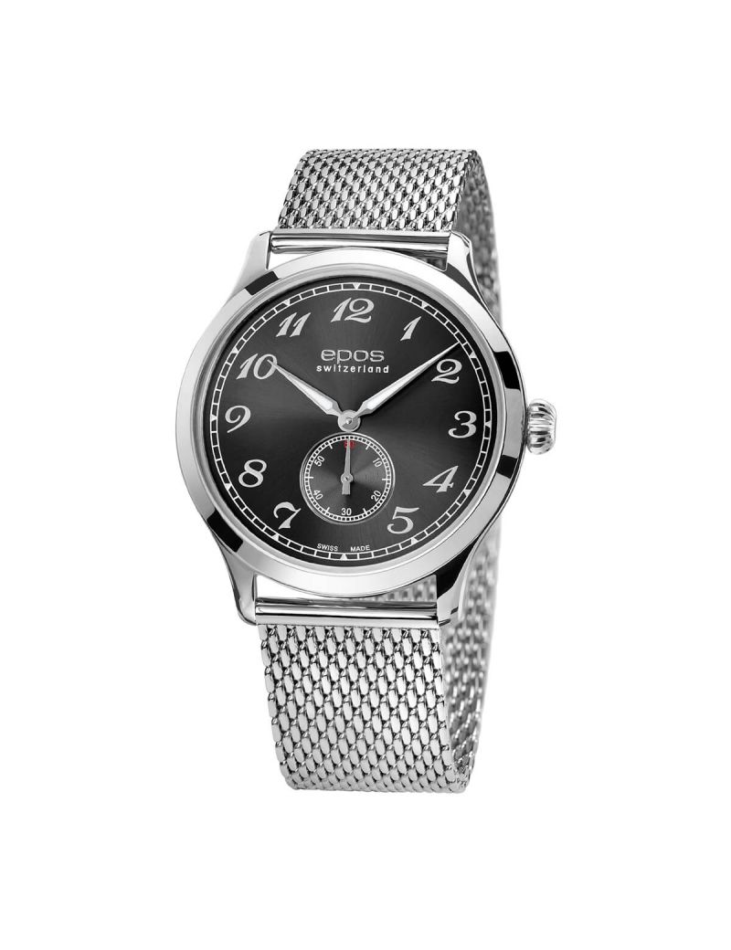 Szwajcarski zegarek męski Epos Originale 3408.208.20.34.30 z szafirowym szkłem Szwajcarski zegarek męski Epos Originale 3408.208.20.34.30 z szafirowym szkłem