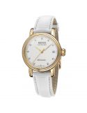Elegancki zegarek damski Epos Ladies 4390.152.22.88.10 Diamonds PVD z szafirowym szkłem Swiss Made