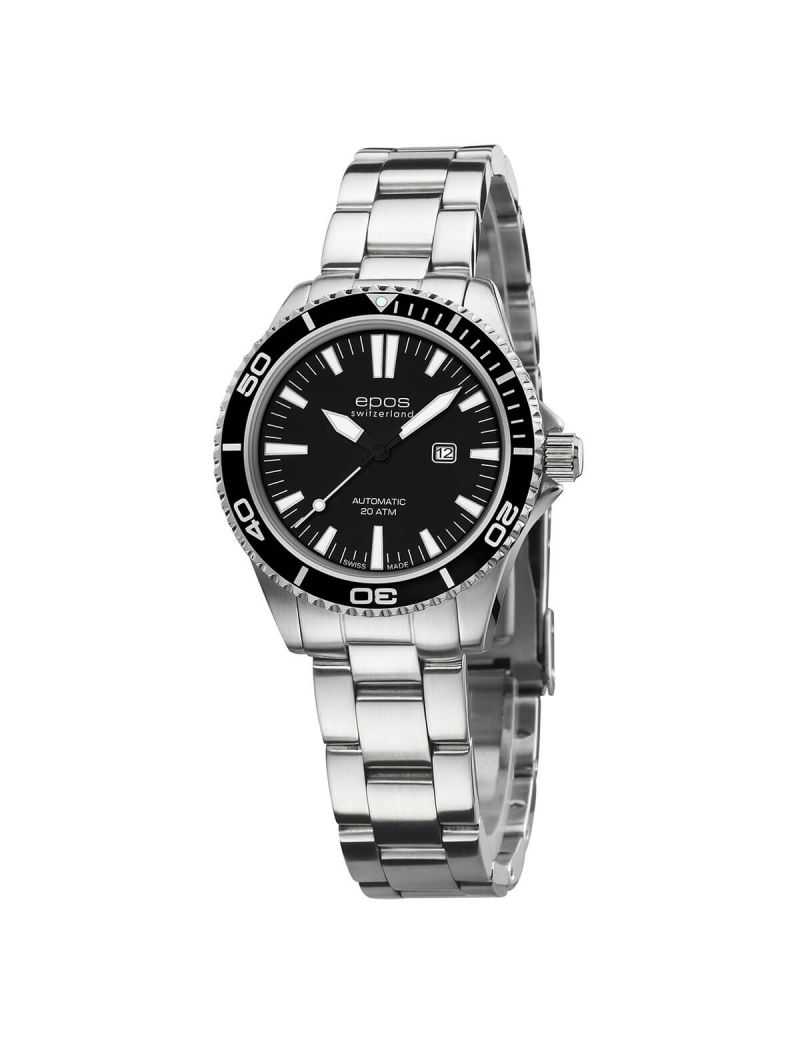 Elegancki zegarek damski Epos Ladies 4413.121.20.15.30 Diver z szafirowym szkłem Swiss Made Elegancki zegarek damski Epos Ladies 4413.121.20.15.30 Diver z szafirowym szkłem Swiss Made