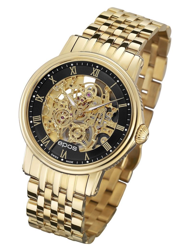Epos Emotion 3390.156.22.25.32 Skeleton PVD - Zegarki EPOS Epos Emotion 3390.156.22.25.32 Skeleton PVD - Zegarki EPOS