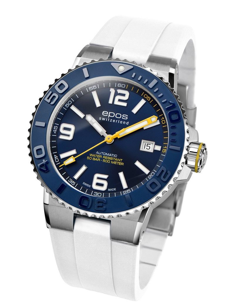 Epos Sportive 3441.131.96.56.50 Diver - Zegarki EPOS Epos Sportive 3441.131.96.56.50 Diver - Zegarki EPOS