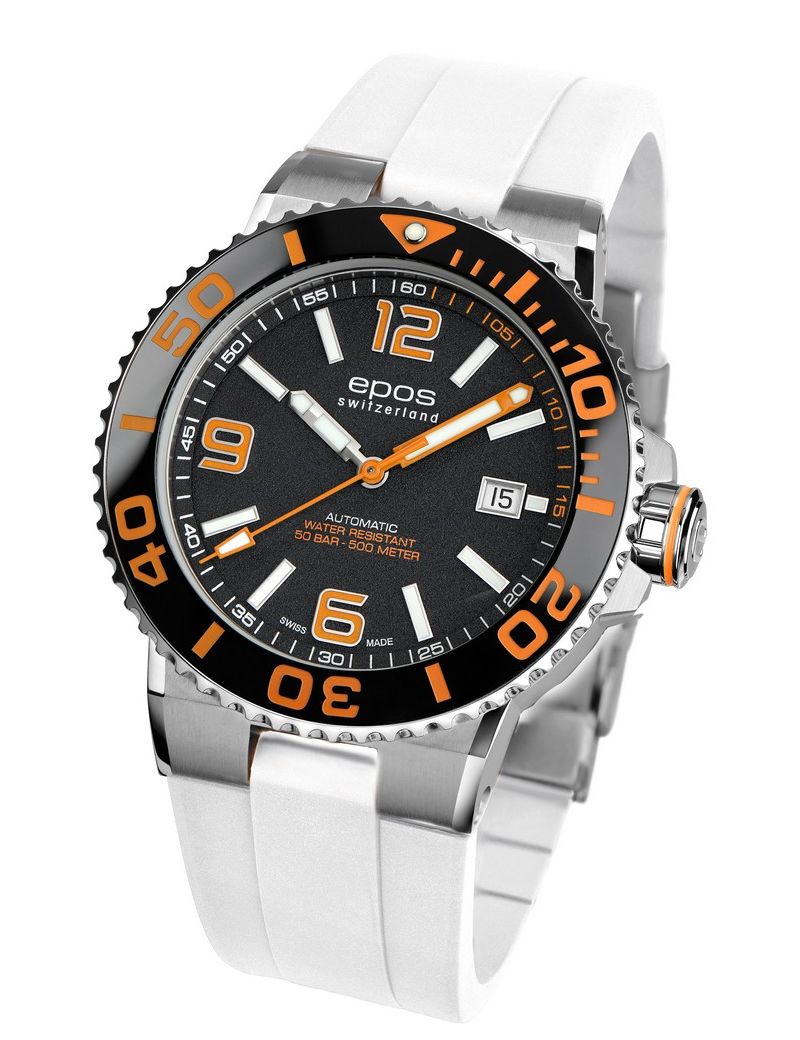 Epos Sportive 3441.131.99.52.50 Diver - Zegarki EPOS Epos Sportive 3441.131.99.52.50 Diver - Zegarki EPOS