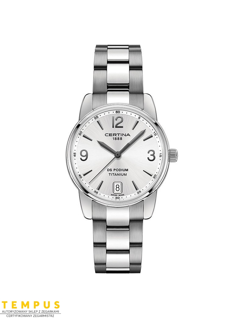 Certina DS PODIUM Lady Quartz C034.210.44.037.00 - Zegarki CERTINA Certina DS PODIUM Lady Quartz C034.210.44.037.00 - Zegarki CERTINA