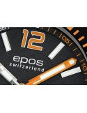 Luksusowy zegarek szwajcarski Epos Sportive 3441.131.99.52.30 Diver