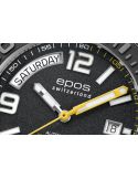 Luksusowy zegarek szwajcarski Epos Sportive 3441.142.20.95.30 Diver Day Date