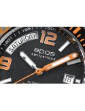 Luksusowy zegarek szwajcarski Epos Sportive 3441.142.99.92.30 Diver Day Date