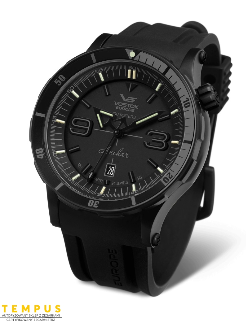 Zegarek sportowy męski Vostok Europe ANCHAR K162 Submarine NH35A-510C553 - Zegarki VOSTOK EUROPE
