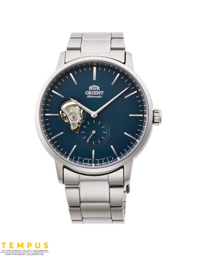 Zegarek klasyczny, elegancki męski Orient RA-AR0101L10B Contemporary Semi Skeleton Small Second - Zegarki ORIENT Zegarek klasyczny, elegancki męski Orient RA-AR0101L10B Contemporary Semi Skeleton Small Second - Zegarki ORIENT